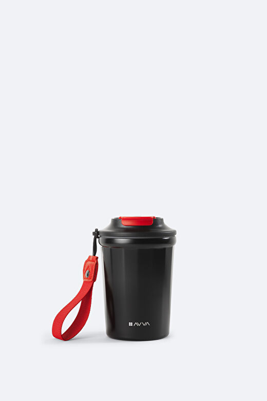 Erkek Siyah Sport Çelik Termos B009904 2