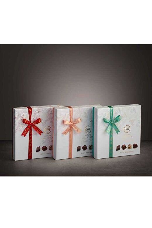 Gourmet Collection Spesiyal Çikolata Yeşil Kutu 170g Glutensiz 4