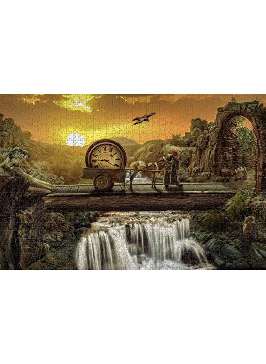 Nova 1000 Parça Akıp Giden Zaman Puzzle - Dmitriy Sladkov 3