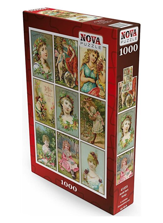 Nova 1000 Parça Antik Kart Kolajı Puzzle 2