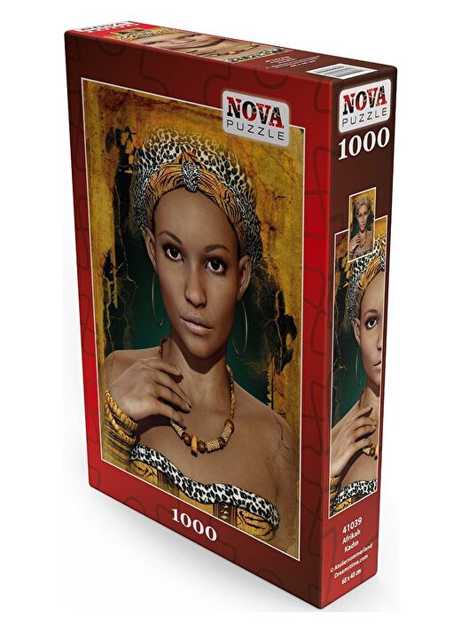 Nova 1000 Parça Afrikalı Kadın Puzzle 2
