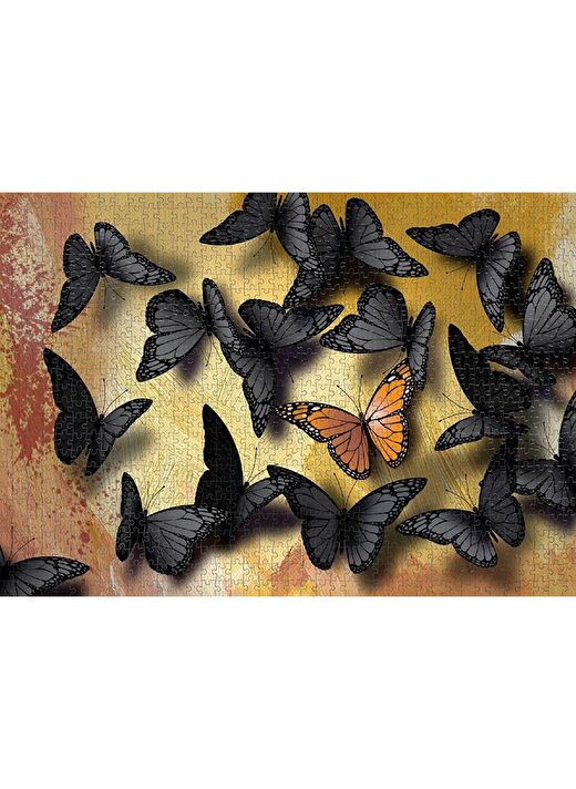 Nova 1000 Parça Benzersiz Olmak Puzzle - Kelebekler 3