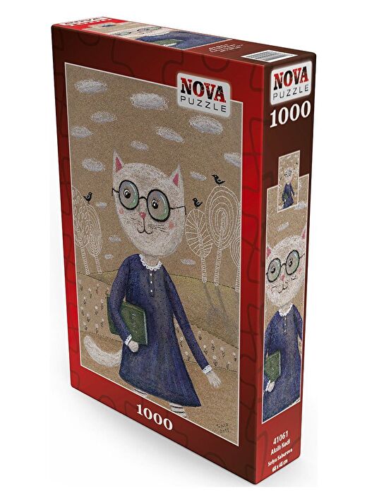 Nova 1000 Parça Akıllı Kedi Puzzle - Sofya Saburova 2