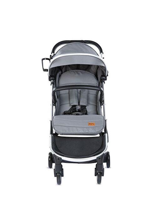 Smart Bebek Arabası Gri 3