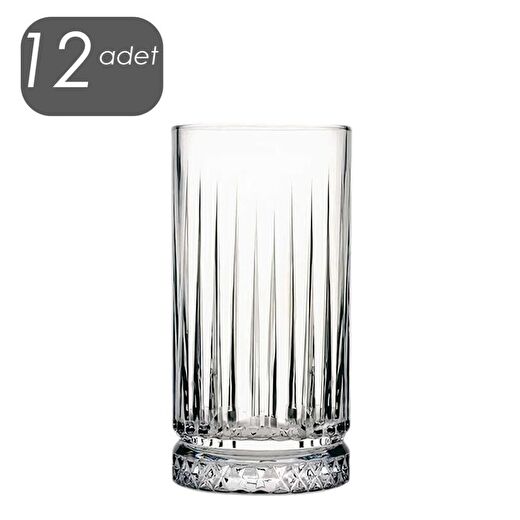 Paşabahçe 520125 Elysia Su Meşrubat Bardağı 12 Adet 2