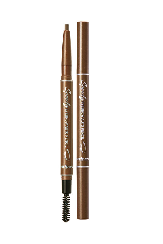 Doğal Görünüm Sunan Asansörlü Kaş Kalemi Peripera Speedy Eyebrow Auto Pencil (03 Brown) 1