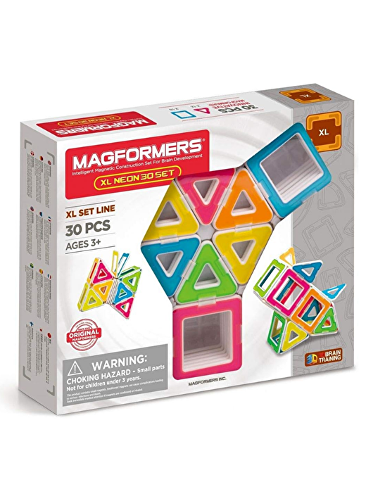 Magformers Mıknatıslı XL Neon Set - 30 Parça 2
