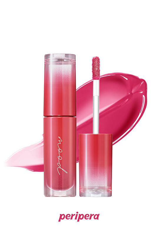 Ağırlık Hissi Vermeyen, Pigmentli, Parlak Tint Peripera Ink Mood Glowy Tint (05 Cherry So What) 1
