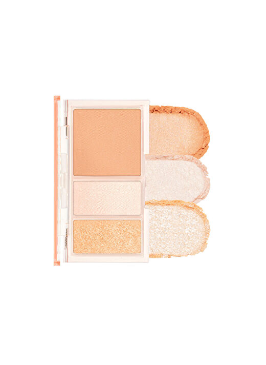 Işıltılı Görünüm Veren 3'lü Allık Paleti Twinkle Pop Face Flash Palette (#01 Oh! Coral-Full) 1