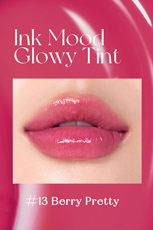 Kalıcı, Pigmentli, Parlak Bitişli Tint Peripera Ink Mood Glowy Tint (13 Berry Pretty) (Peritage) 3