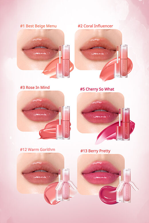 Kalıcı, Pigmentli, Parlak Bitişli Tint Peripera Ink Mood Glowy Tint (13 Berry Pretty) (Peritage) 4