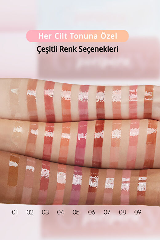 Dudaklara Dolgun, Pürüzsüz Işıltı Sunan Gloss Peripera Ink Glasting Lip Gloss (6 Made it) 3