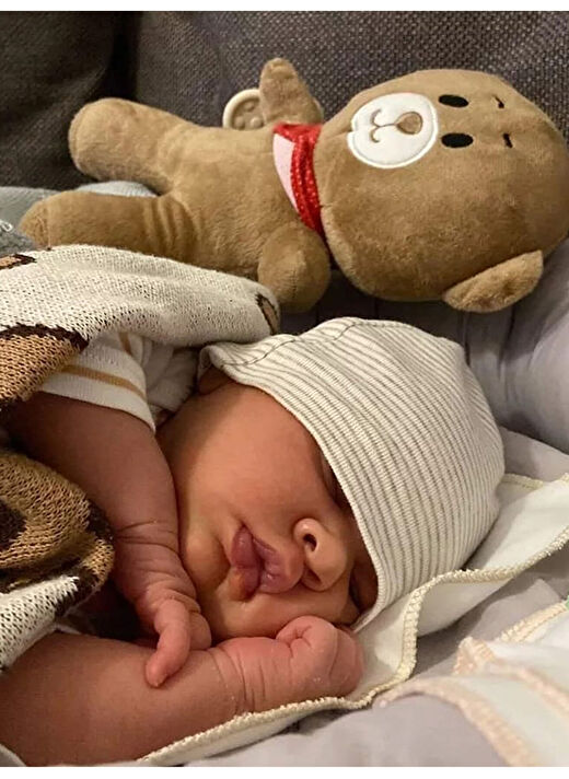 Budizzz Bebek Uyku Arkadaşı & Müslin Örtü | Yenidoğan Bebek Uyku ve Hediye Seti 4