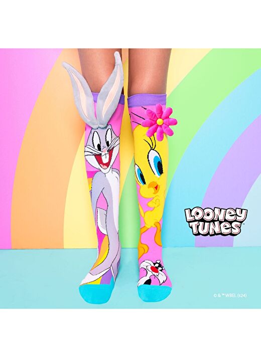 Madmia Tweety Bugs Bunny Çorap  2