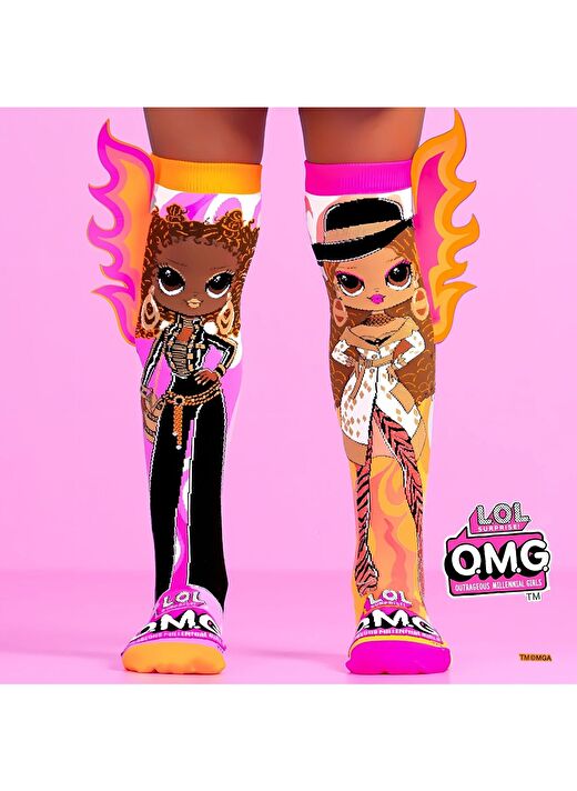 Madmia Lol Omg The Queen Çorap 2