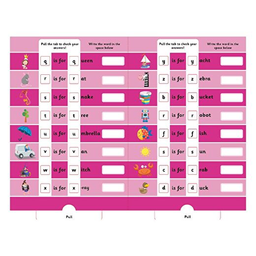 Lets Learn The Alphabet - Pull The Tabs 4