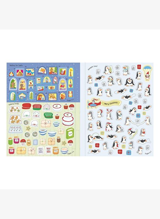 Christmas Sticker Book 4