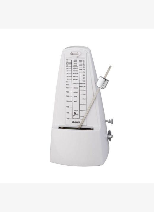 Cherub WSM-305 Beyaz Mekanik Metronom 1