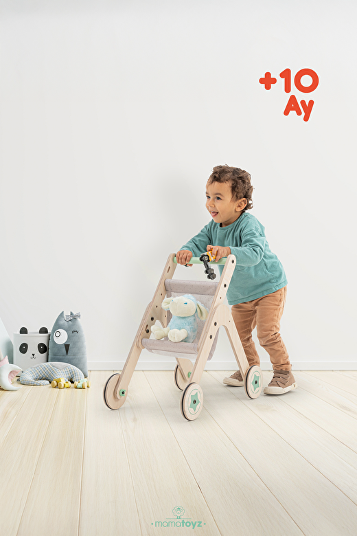Trio Stroller | Yürüteç - Oyuncak Bebek Arabası 2