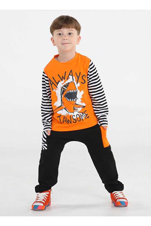 Jawsome Baggy Erkek Çocuk Pantolon + T-shirt Takım 2