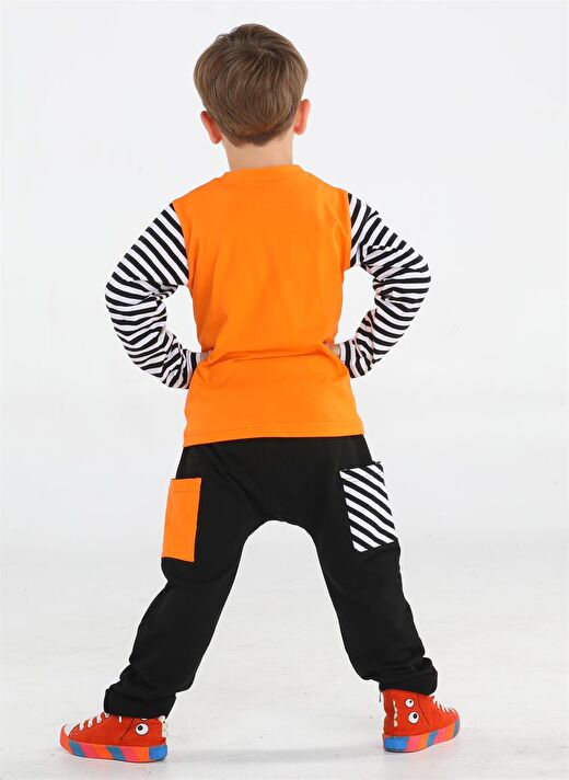 Jawsome Baggy Erkek Çocuk Pantolon + T-shirt Takım 3