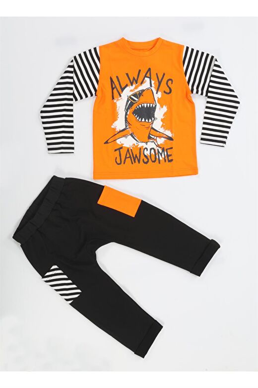 Jawsome Baggy Erkek Çocuk Pantolon + T-shirt Takım 4