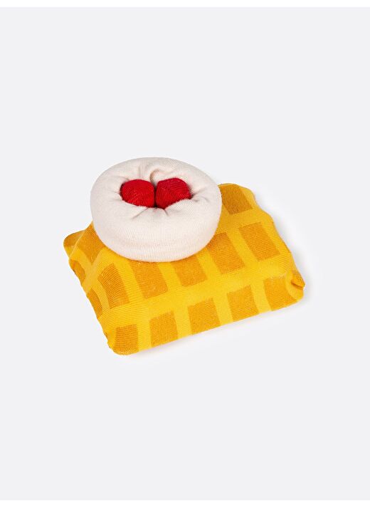 Eat My Socks - Yetişkin Tatlı Waffle Çorap 2