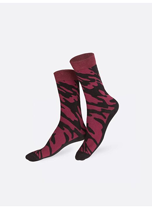 Eat My Socks - Yetişkin Kırmızı Şarap Çorap 3