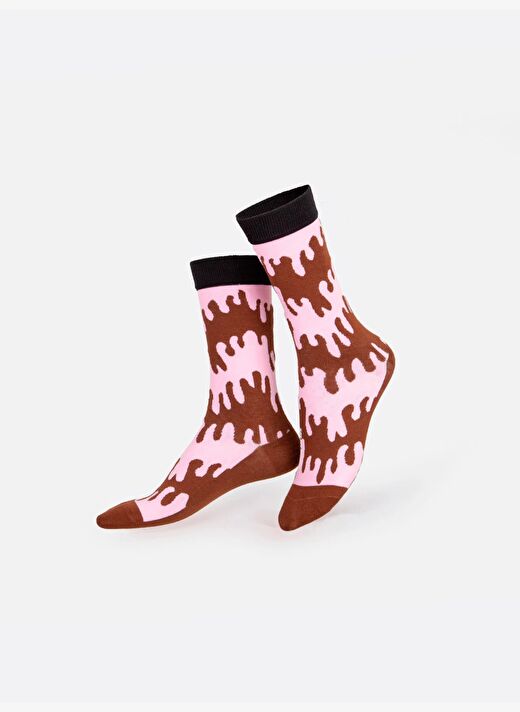 Eat My Socks - Yetişkin Çikolatalı Krema Çorap 2