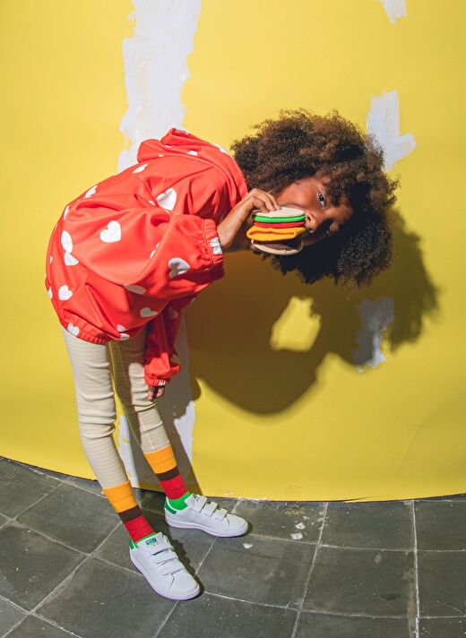 Eat My Socks - Çocuk Cheeseburger Çorap 4