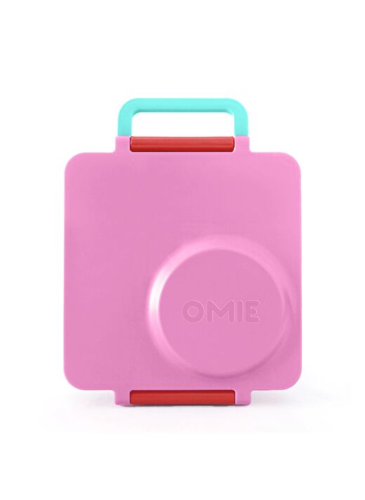 OmieBox - Isı Yalıtımlı Pembe Bento Yemek Kutusu 2