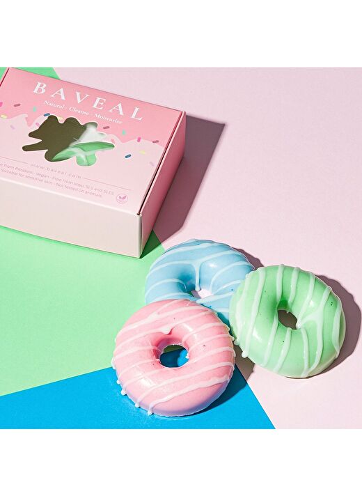 Baveal – Donut Tasarımlı Nemlendiricili El ve Vücut Sabunu 4