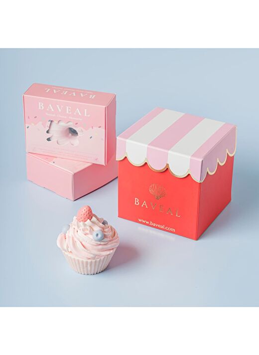 Baveal – Cake Art Kap Kek Tasarımlı Nemlendiricili El ve Vucüt Sabunu 3