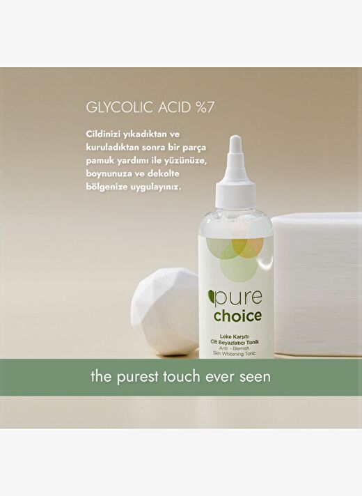 Pure Choice Leke Karşıtı Tonik 200 ml 3