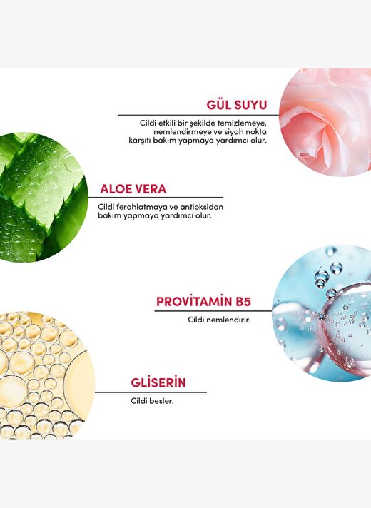 From Natura Gül Aloe Temizleme Jeli 100 ml 4