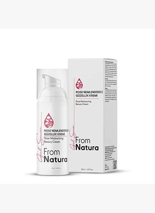 From Natura Rose Nemlendirici Güzellik Kremi 50 ml 2