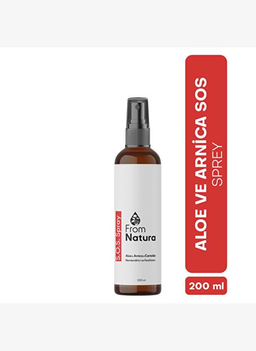 From Natura Aloe ve Arnica SOS Sprey 200 ml 3