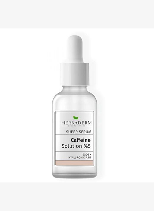 Herbaderm Super Serum Caffeine Solution %5 Göz Çevresi Serumu 30 ml 1