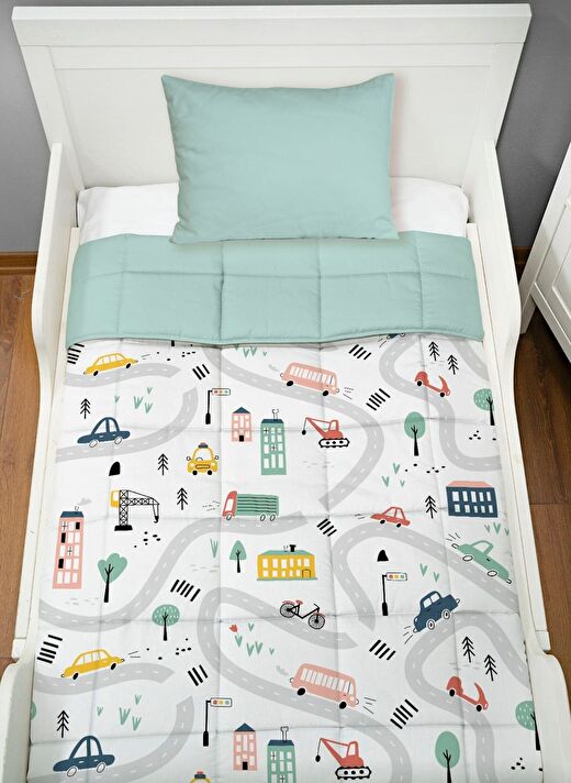 Bebek Yorgan Seti (95X145 CM) - Iconic Serisi - Beep Beep 2