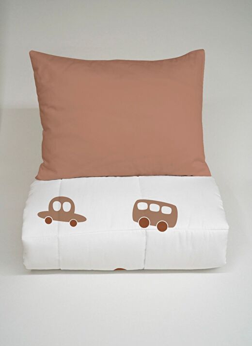 Bebek Yorgan Seti (95X145 CM) - Iconic Serisi - Vintage Car 3