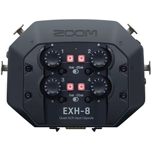 Zoom EXH-8 4-Kanal XLR Capsule (H8 için) 1