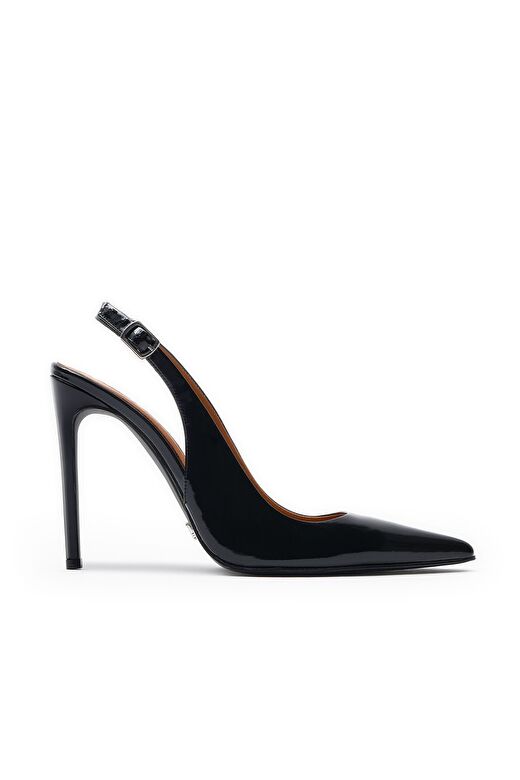 Jabotter Siyah Kadın Rugan Stiletto JAB9998 / 625 1