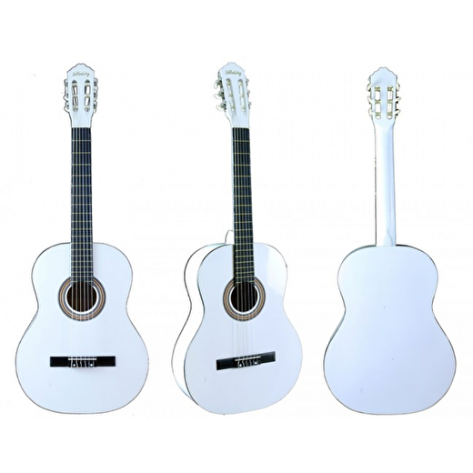 Lichtenberg CG851 Beyaz Klasik Gitar (Taşıma Çantası Hediyeli) 1