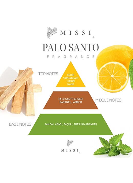 Büyük Üfleme Cam Ahşap Fitilli Palo Santo Vegan Mum (380 gr) 3
