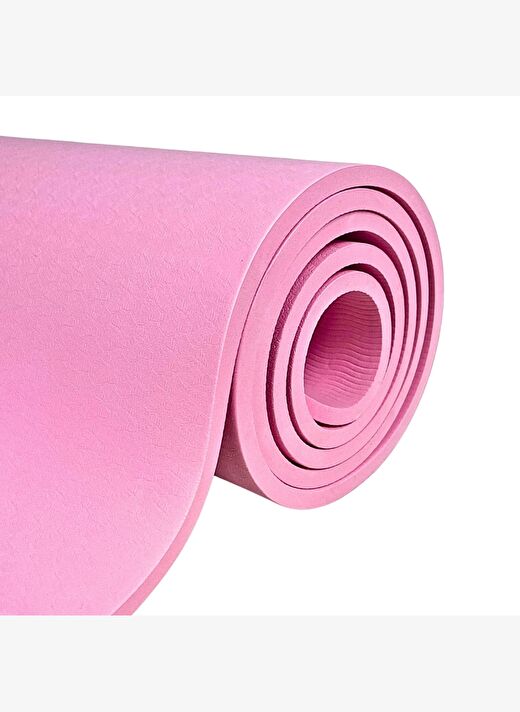 Rebuwo Çift Çizgili 8mm Kalın TPE Yoga ve Pilates Matı | Kaymaz, Konforlu, Ekstra Kalın Spor Matı  3