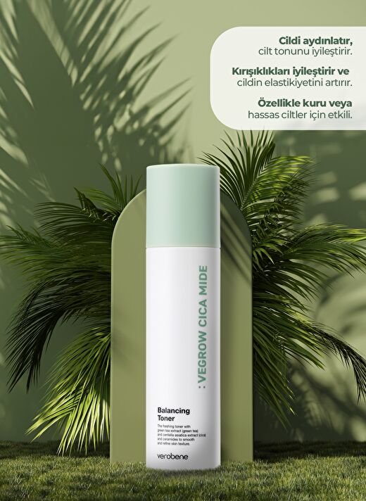 Vegrow Cica Mide Arındırıcı Dengeleyici Cilt Toniği 150ml 3