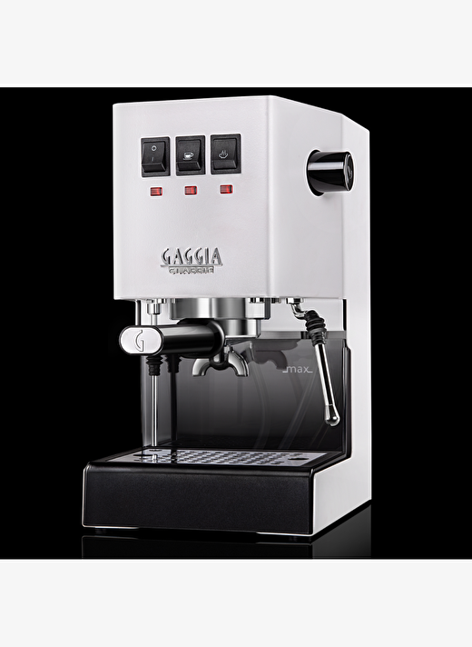 Gaggia New Classic E24 Beyaz Manunel Espresso Makinesi 4