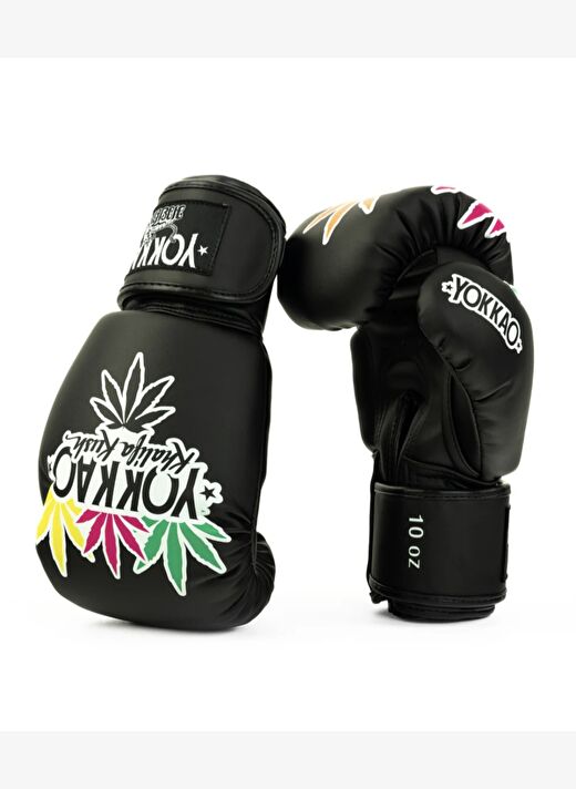 Yokkao Khalifa Kush Black Boks, Kick Boks, Muay Thai Eldiveni 2