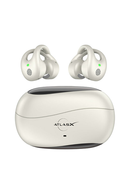 AtlasX AirClips BT 5.4 OWS HIFI Spor Kablosuz Kanca Bluetooth Kulaklık 1