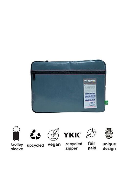 Urban Laptop by Upcycle Hero MacBook 13.3” & 13.6” Uyumlu İleri Dönüşüm Laptop Çantası 1